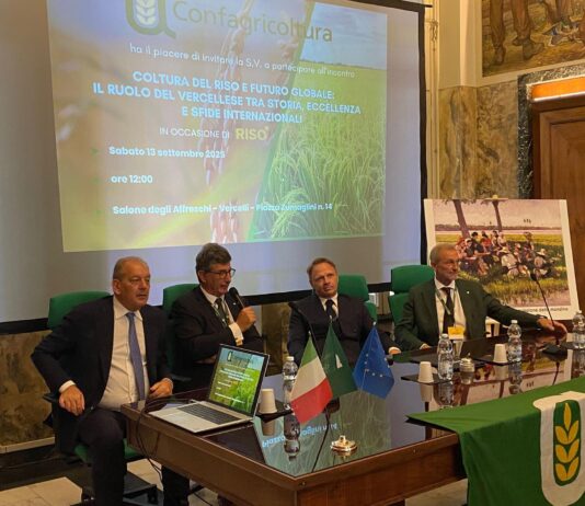 A Vercelli, in occasione di Risò, Confagricoltura organizza una tavola rotonda con il Ministro Lollobrigida e il sottosegretario La Pietra